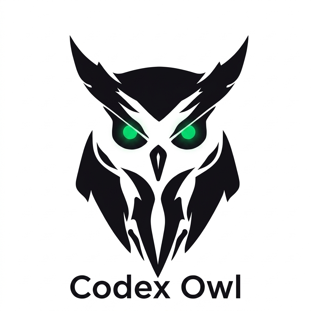 Codex Owl Studio Logo